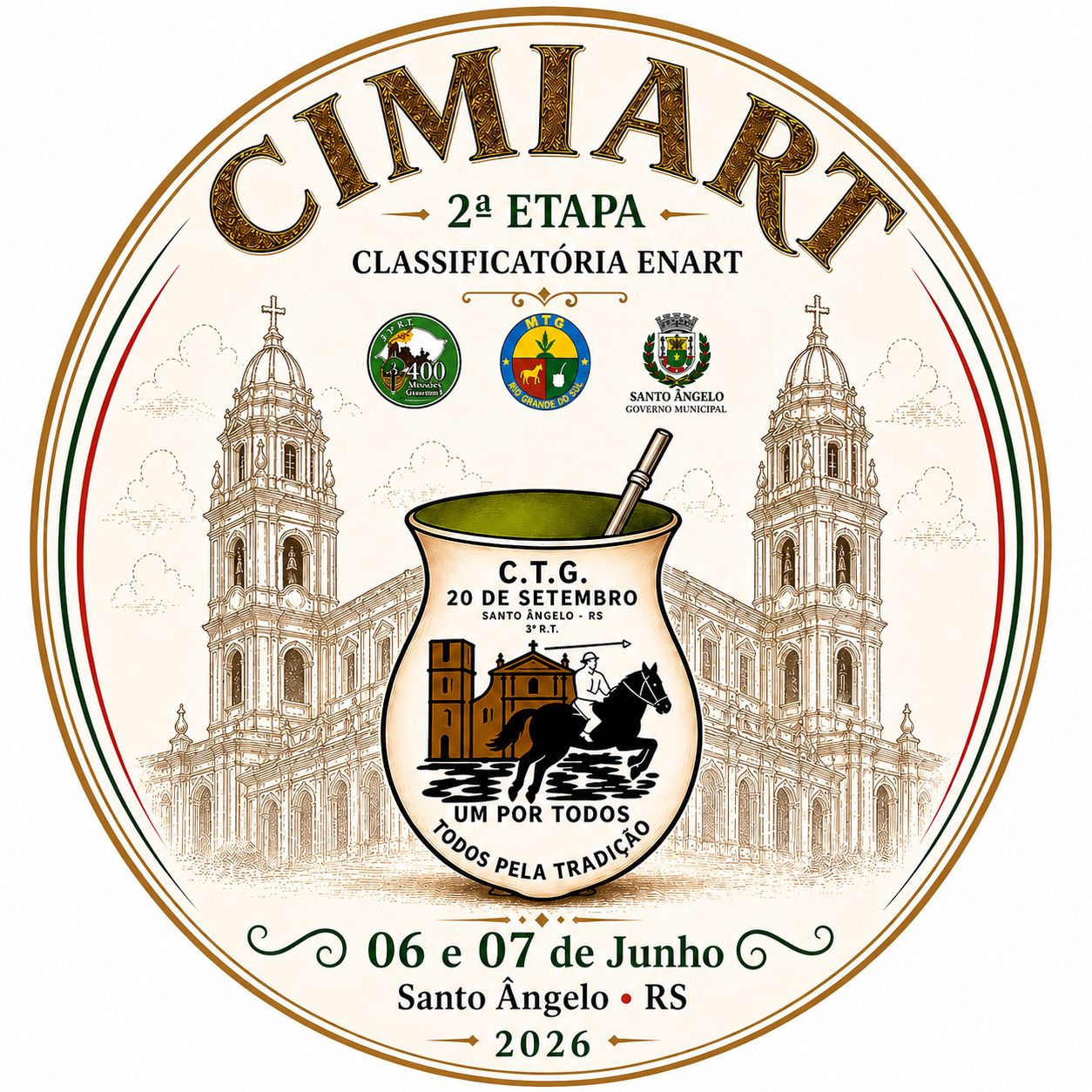 CIMIART 2026 - 2ª ETAPA e Classificatória do Enart